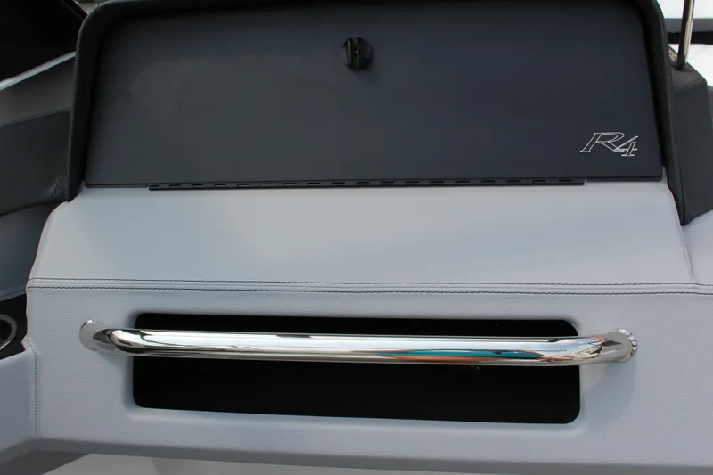 Slide: The Image of 2025 Cobalt R4 Surf dashboard with sleek design and chrome handle. - 20