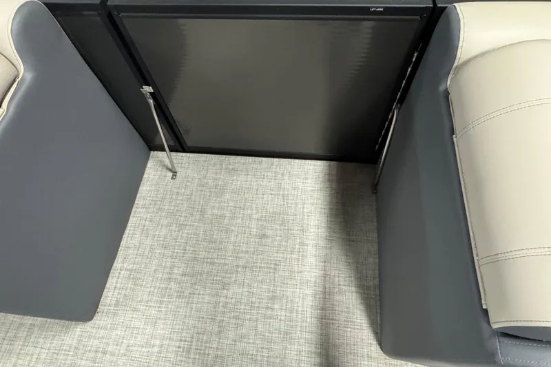 Slide: The Image of Interior of Flagship F22CU 2025, featuring modern seating and sleek design elements. - 14