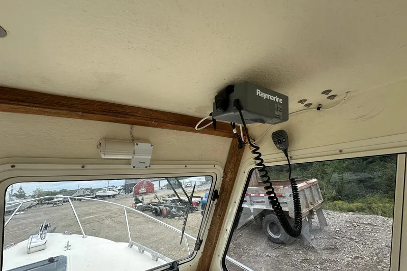 Slide: The Image of Interior of 2013 Eastern Explorer 248 boat with Raymarine equipment installed. - 12