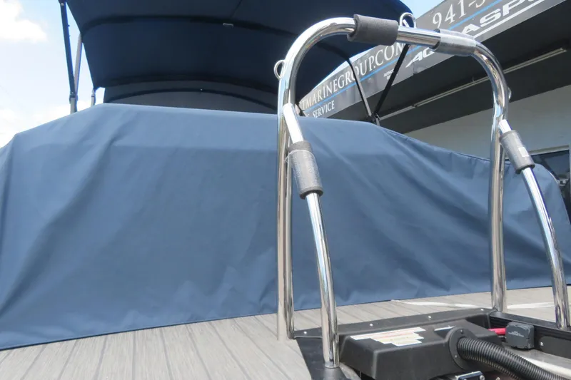 Slide: The Image of 2025 Avalon 2385 LSZ Versatile Rear Lounger, covered, with stainless steel railings, Sarasota, FL. - 13