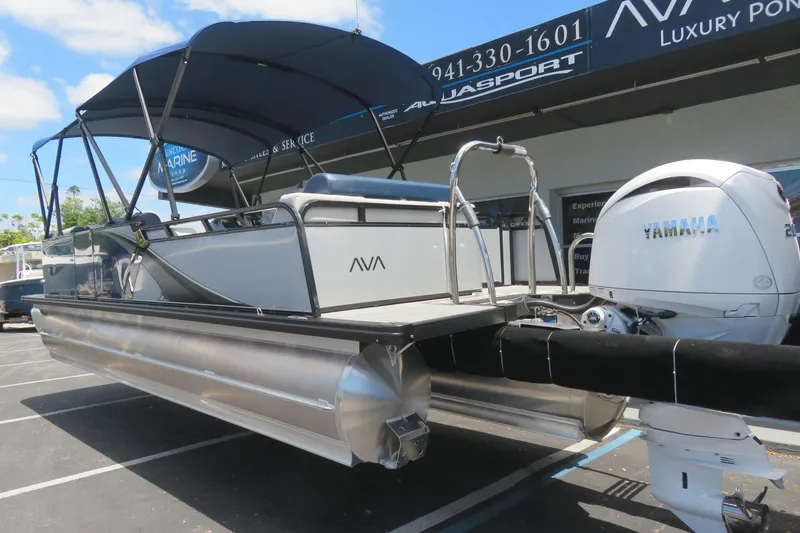 Slide: The Image of 2025 Avalon 2385 LSZ Versatile Rear Lounger luxury tri-toon boat in Sarasota, FL. - 19