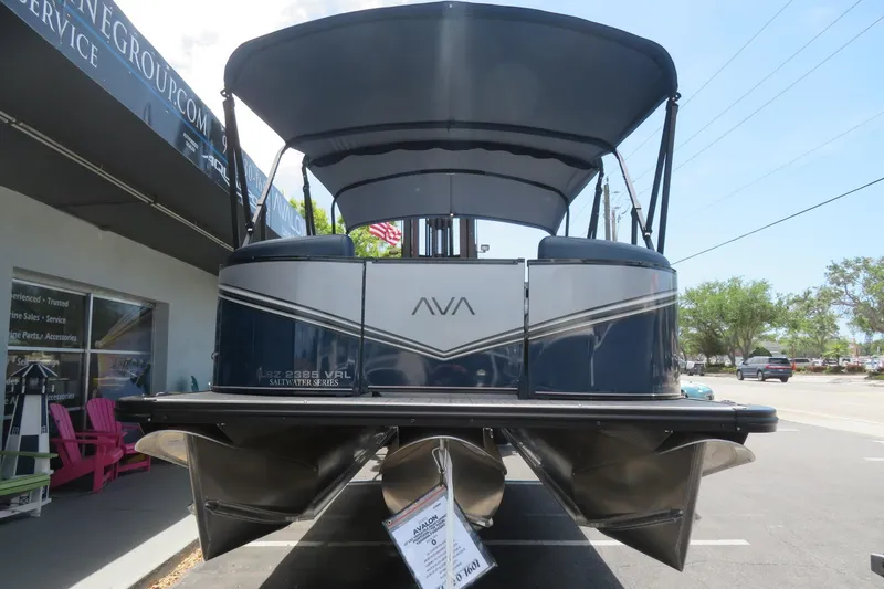 Slide: The Image of 2025 Avalon 2385 LSZ Versatile Rear Lounger luxury tri-toon boat in Sarasota, FL. - 22