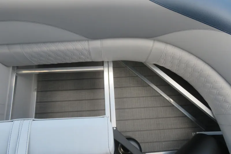 Slide: The Image of 2025 Avalon 2385 LSZ Versatile Rear Lounger interior detail, luxury tri-toon, Sarasota, FL. - 36