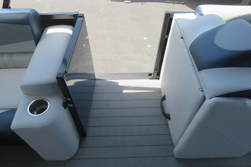 Slide: The Image of 2025 Avalon 2385 LSZ Versatile Rear Lounger interior with cup holder, Sarasota, FL. - 54