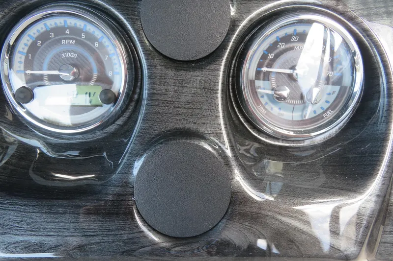 Slide: The Image of Dashboard gauges of 2025 Avalon 2385 LSZ Versatile Rear Lounger, Sarasota, FL. - 60