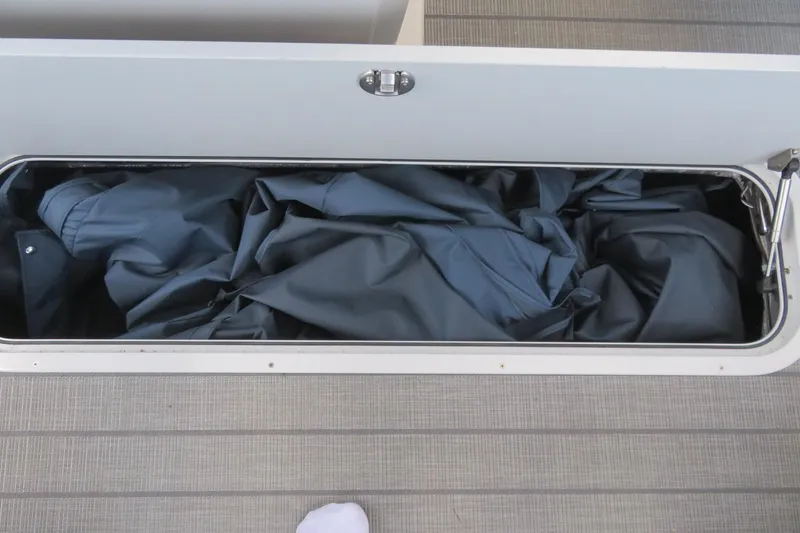 Slide: The Image of Storage compartment in 2025 Avalon 2385 LSZ Versatile Rear Lounger, Sarasota, FL. - 69