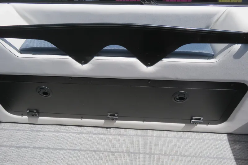 Slide: The Image of 2025 Avalon 2385 LSZ Versatile Rear Lounger, luxury tri-toon seating detail, Sarasota, FL. - 71