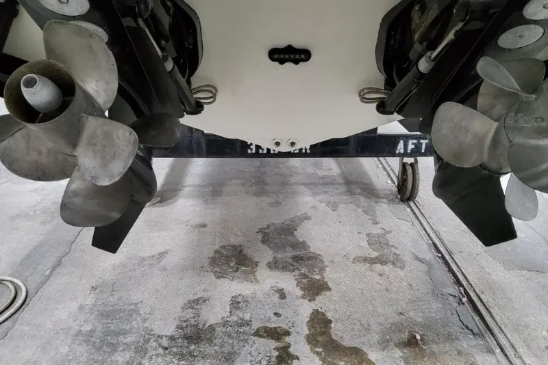 Slide: The Image of 2016 Formula 330 Crossover Bowrider dashboard with cup holders and control panel. - 35