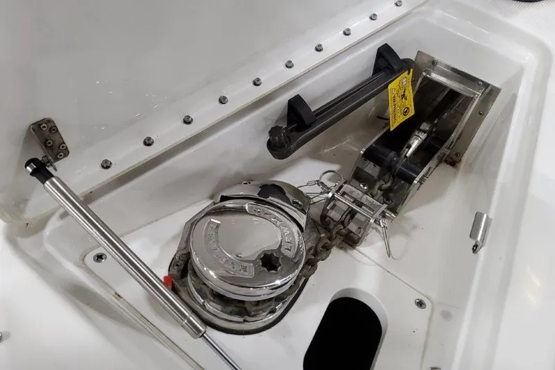 Slide: The Image of Interior of 2016 Formula 330 Crossover Bowrider with stereo and speaker system. - 41