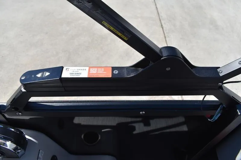 Slide: The Image of 2026 Lowe SS 210 WT boat cleat on textured surface, close-up view. - 54