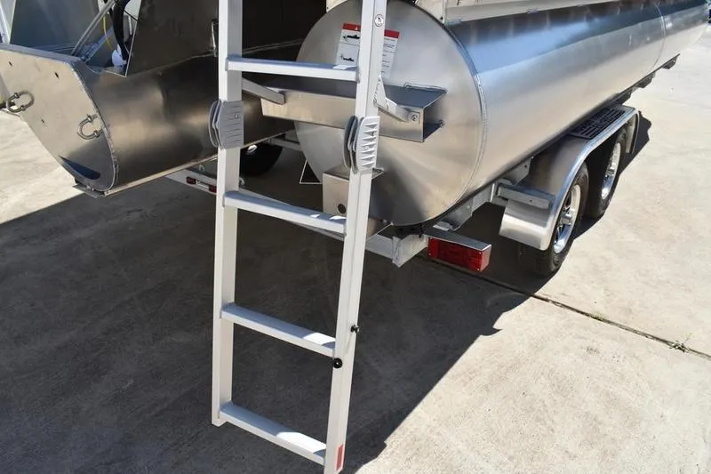 Slide: The Image of 2026 Lowe SS 210 WT boat with red and black detailing. - 8