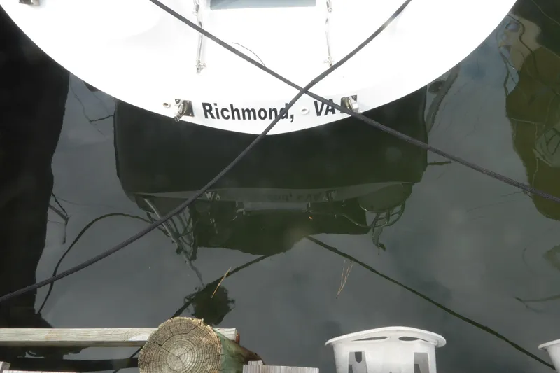 Slide: The Image of Catalina 36 MkII sailboat, 1998 model, docked in Richmond, VA marina. - 33