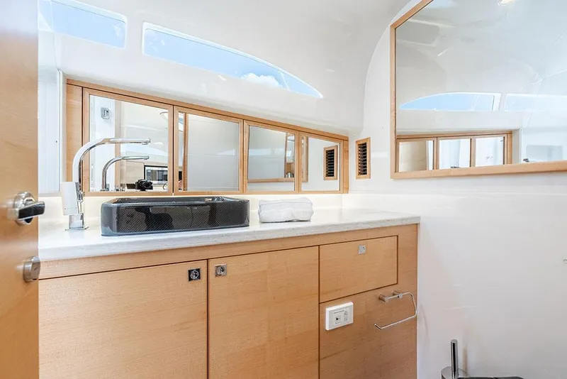 Slide: The Image of Master stateroom storage/vanity mirror - 43