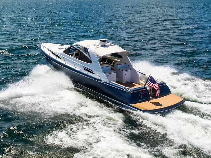 Slide: The Image of 2019 Palm Beach Motor Yachts GT50 underway - 60