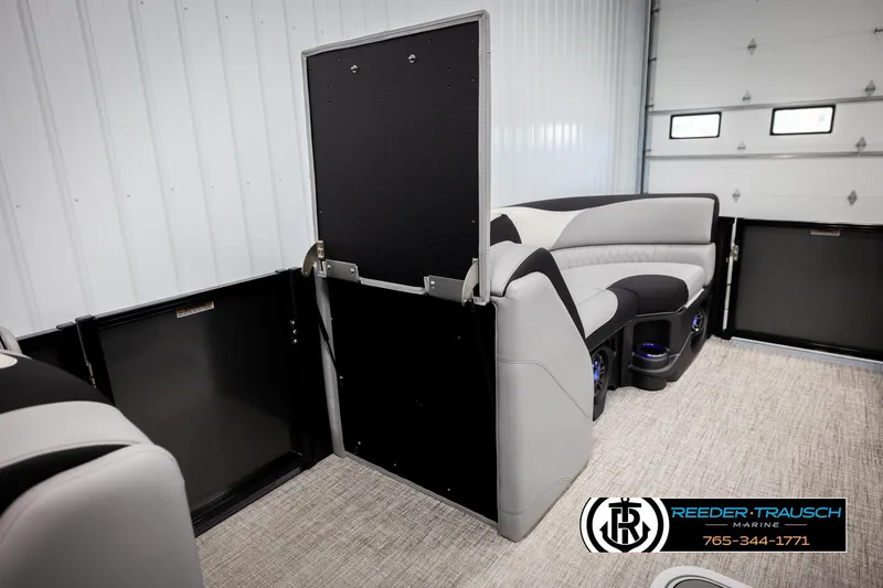 Slide: The Image of 2026 Avalon LSZ VRB interior with modern seating and sleek design in a showroom. - 30