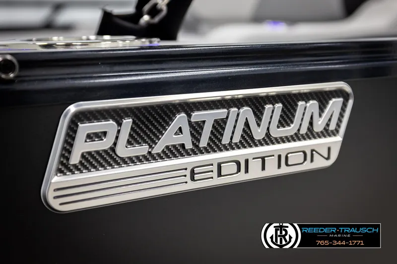 Slide: The Image of 2026 Avalon LSZ VRB Platinum Edition badge with carbon fiber detail. - 52