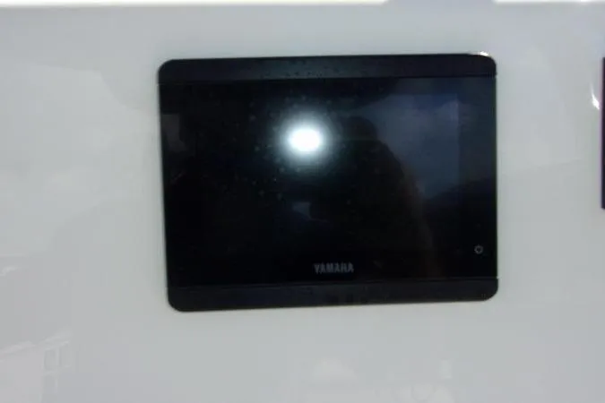 Slide: The Image of Display screen on 2025 Key West 219 FS boat dashboard. - 8