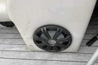 Slide: The Image of 2018 Misty Harbor S2385SU boat speaker on deck. - 4