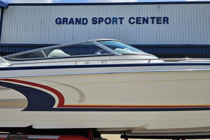Slide: The Image of 2005 Formula 353 FASTech boat at Grand Sport Center, side view. - 3