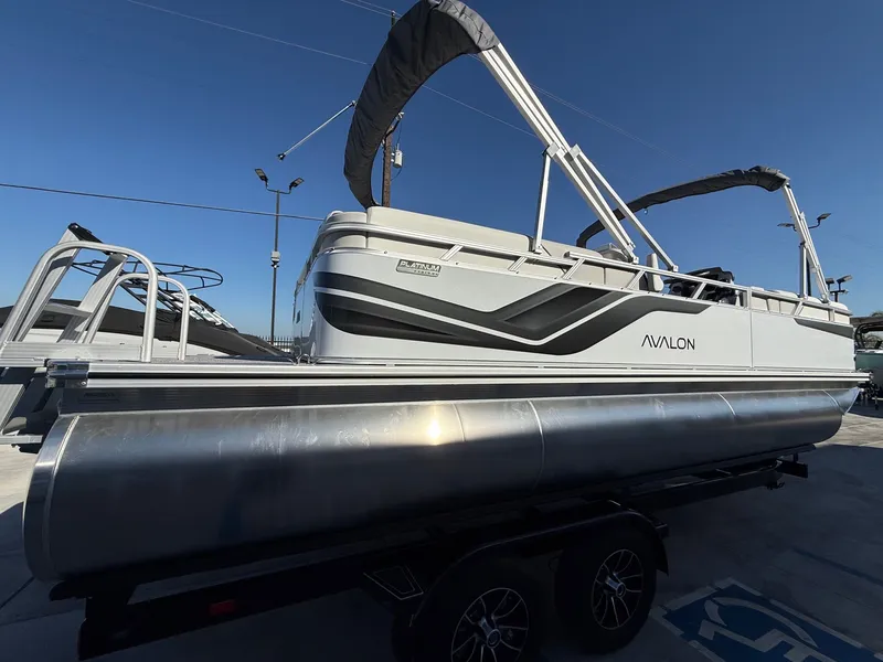 Slide: The Image of Avalon 23' Venture Platinum Quad lounge w/ 115HP Mercury! 2026 - 10