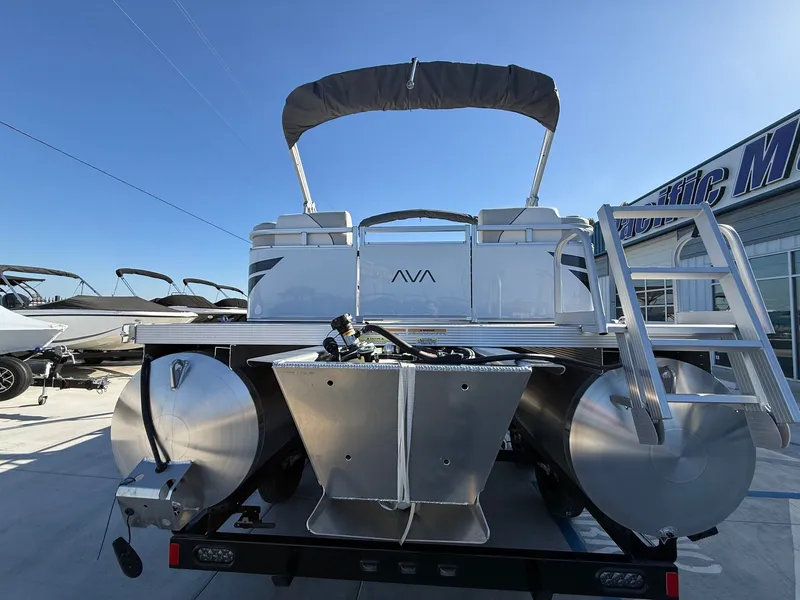 Slide: The Image of Avalon 23' Venture Platinum Quad lounge w/ 115HP Mercury! 2026 - 11
