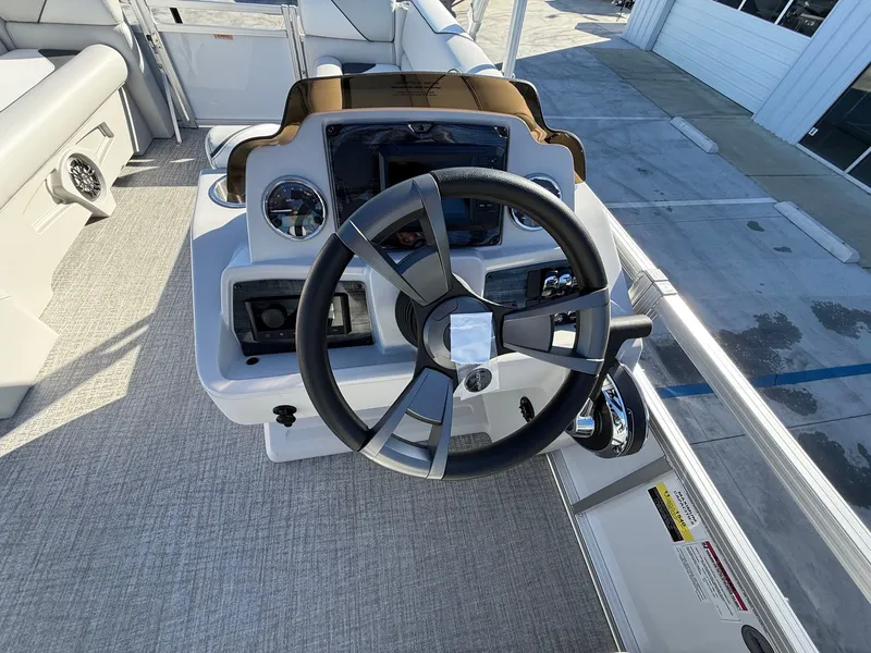 Slide: The Image of Avalon 23' Venture Platinum Quad lounge w/ 115HP Mercury! 2026 - 15