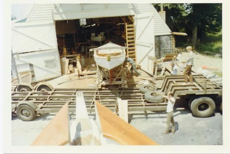 Slide: The Image of Herreshoff Rozinante 1974 - 73