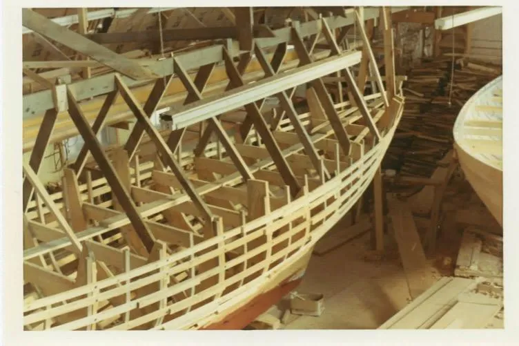 Slide: The Image of Herreshoff Rozinante 1974 - 68