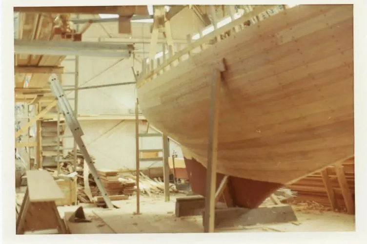 Slide: The Image of Herreshoff Rozinante 1974 - 70