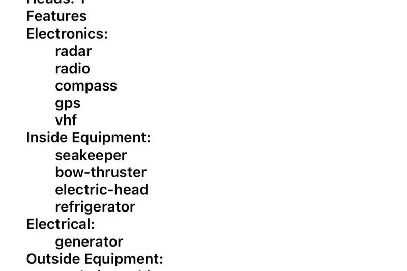 Slide: The Image of 2023 Tiara Yachts 43 LS features electronics, inside equipment, and electrical systems. - 28