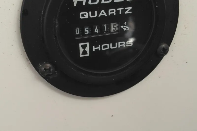 Slide: The Image of Hour meter reading 541.5 hours on a 2008 Cobalt 323 boat. - 17