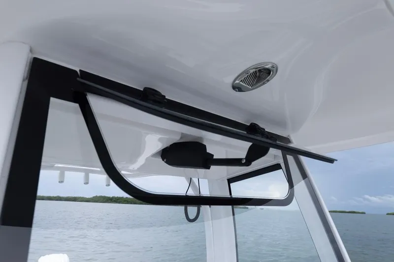 Slide: The Image of 2026 Sea Hunt Ultra 265 SE boat interior with sleek design and modern features. - 24