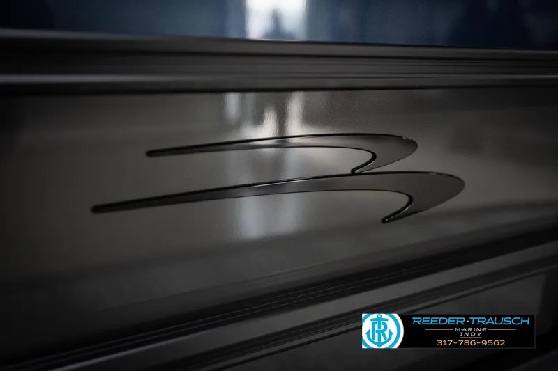Slide: The Image of 2026 Bennington 23 SLJ boat interior flooring, featuring modern textured design. - 51