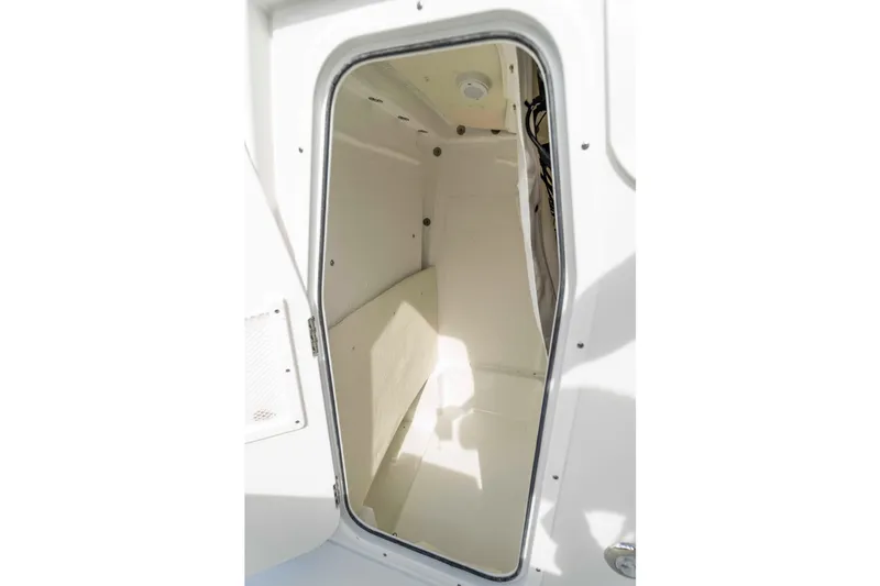 Slide: The Image of Interior cabin view of 2026 Sea Hunt Ultra 235 SE boat. - 4
