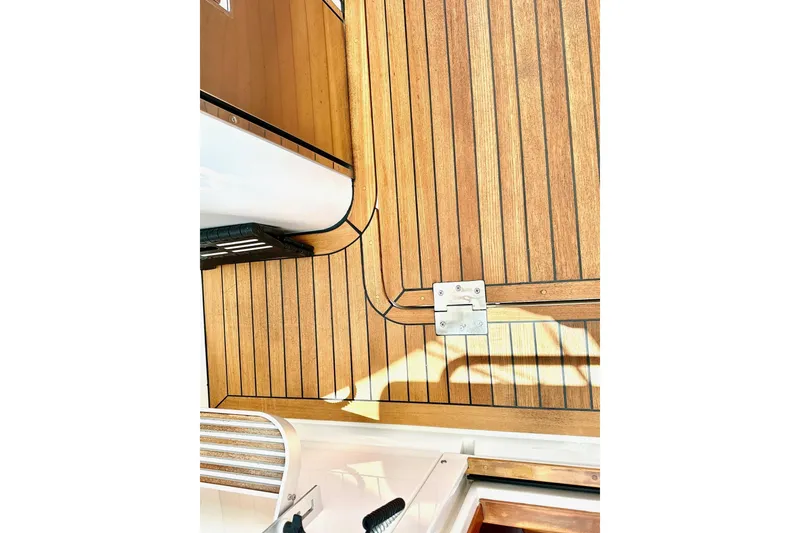 Slide: The Image of Custom Helm Deck Teak - 35
