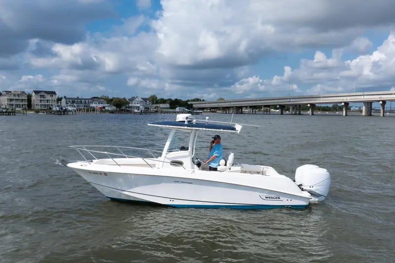 Slide: The Image of 2010 Boston Whaler 250 Outrage center console. - 6