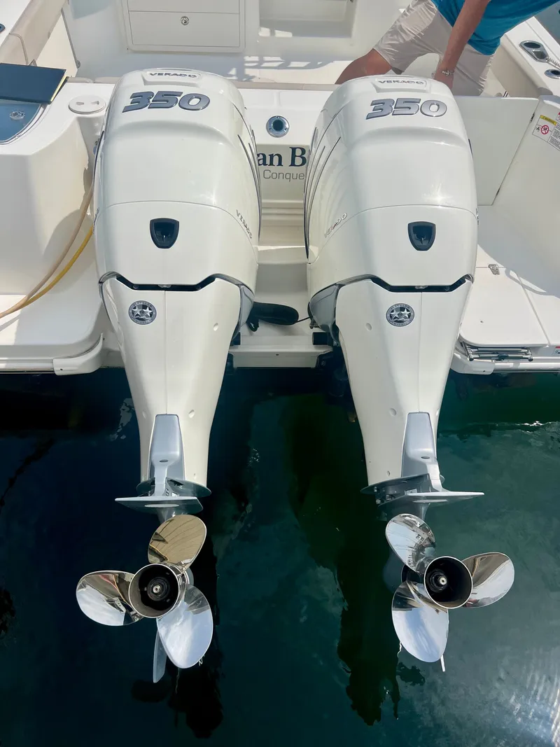 Slide: The Image of Boston Whaler 315 Conquest 2019 - 1