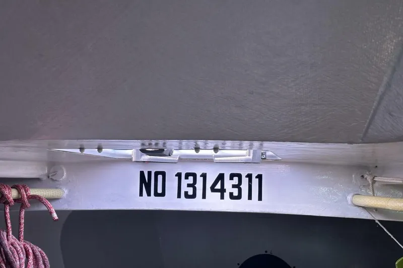 Slide: The Image of 2009 Class 40 Akilaria RC2 boat interior with registration number 1314311. - 53