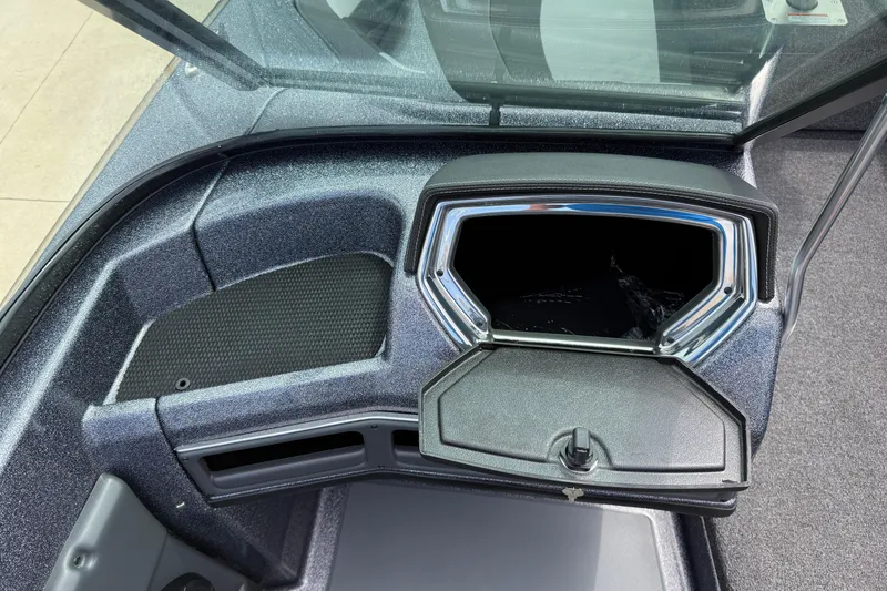 Slide: The Image of 2025 Lund 189 Tyee GL boat interior with comfortable seating and modern design. - 23