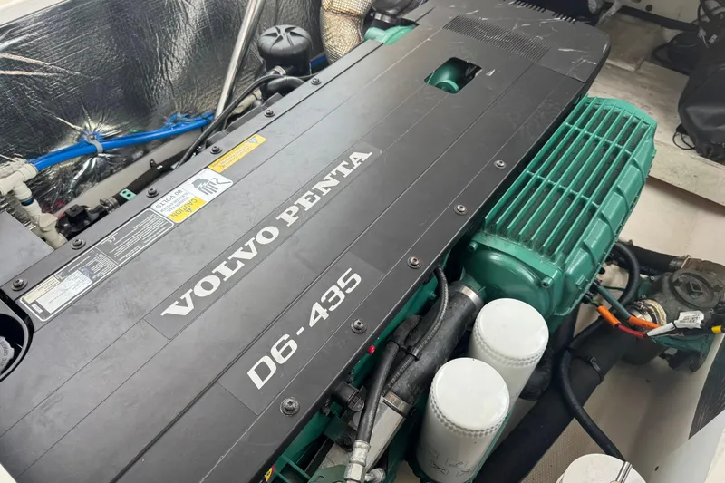 Slide: The Image of Volvo Penta D6-435 engine in 2020 Cutwater C-30 CB boat. - 32