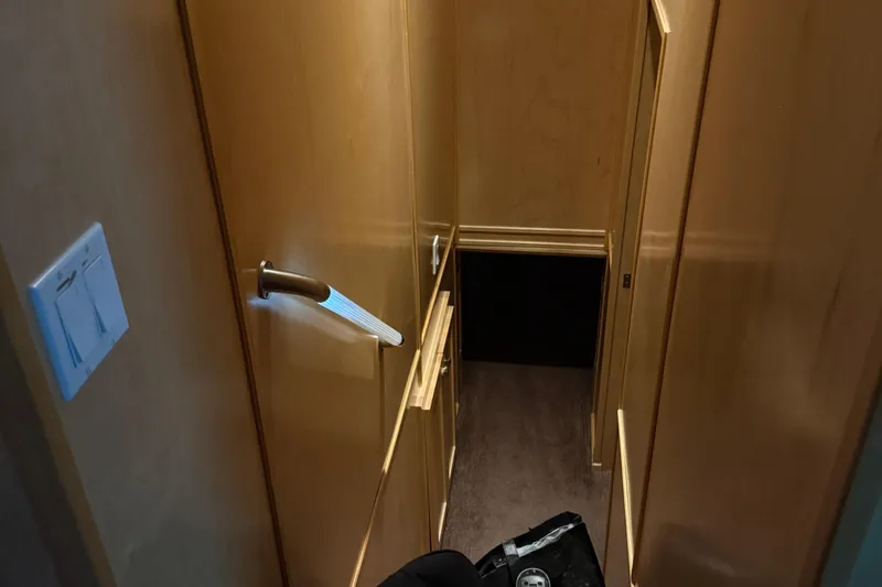 Slide: The Image of Wooden staircase with handrails inside STARDUST Oceans Share #2, 2015 model. - 47