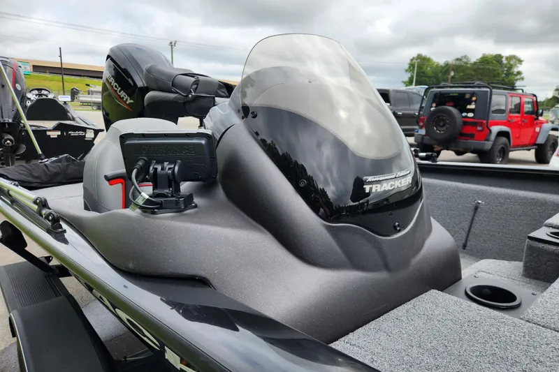 Slide: The Image of 2023 Tracker Pro Team 190 TX boat with Mercury engine and Lowrance electronics. - 10