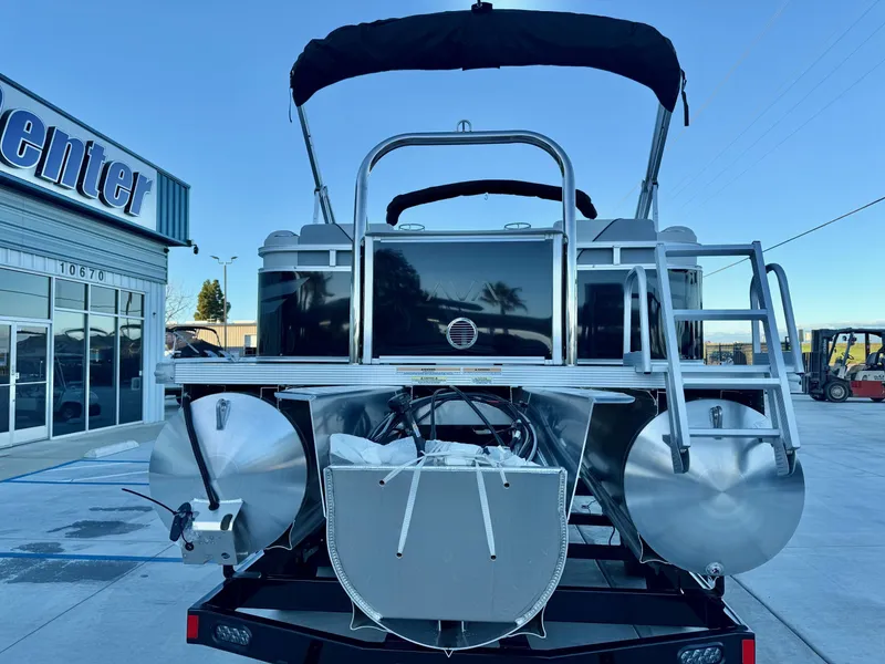 Slide: The Image of Avalon 23' Venture Platinum Quad Lounge w/ 150HP Mercury!! 2026 - 2