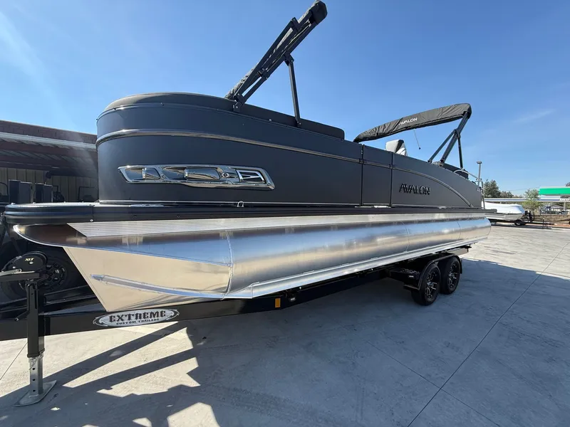 Slide: The Image of Avalon 25' Catalina Platinum Quad lounge Shift w/ 250HP Mercury Verado! 2026 - 2