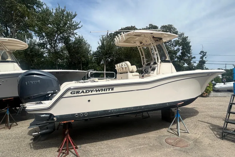 The Image of 2023 Grady White Fisherman boat interior with helm, seating, and modern design features. - 0