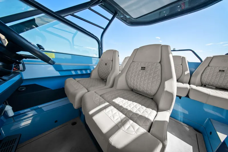 Slide: The Image of 2022 Axopar Brabus Shadow 500 TT - Helm Seating - 11