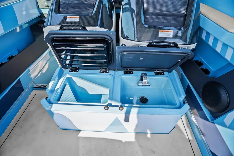 Slide: The Image of 2022 Axopar Brabus Shadow 500 TT - Under Seat Cooler & Sink - 13