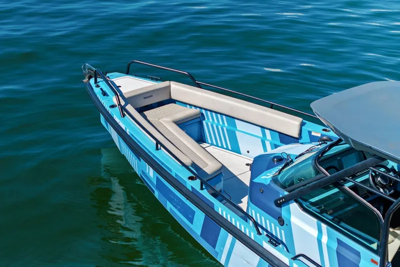 Slide: The Image of 2022 Axopar Brabus Shadow 500 TT - Bow Aerial - 38