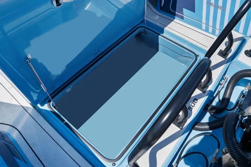 Slide: The Image of 2022 Axopar Brabus Shadow 500 TT - Aft Deck Storage - 31