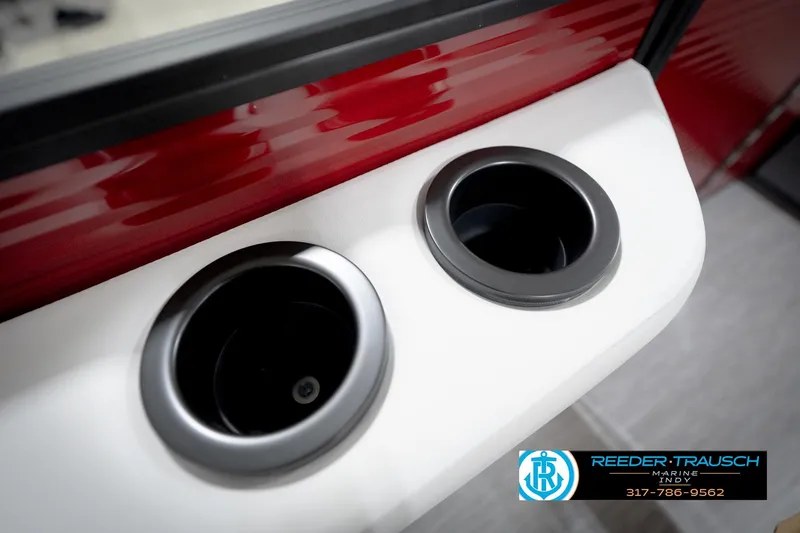 Slide: The Image of Cup holder in 2026 Bennington 20 SSR boat interior, featuring sleek design and functionality. - 39